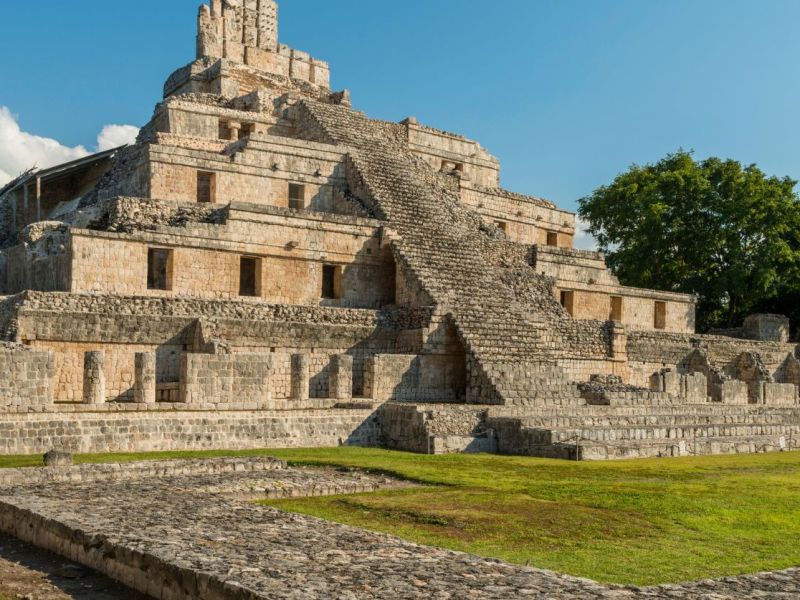Palast der Mayas.