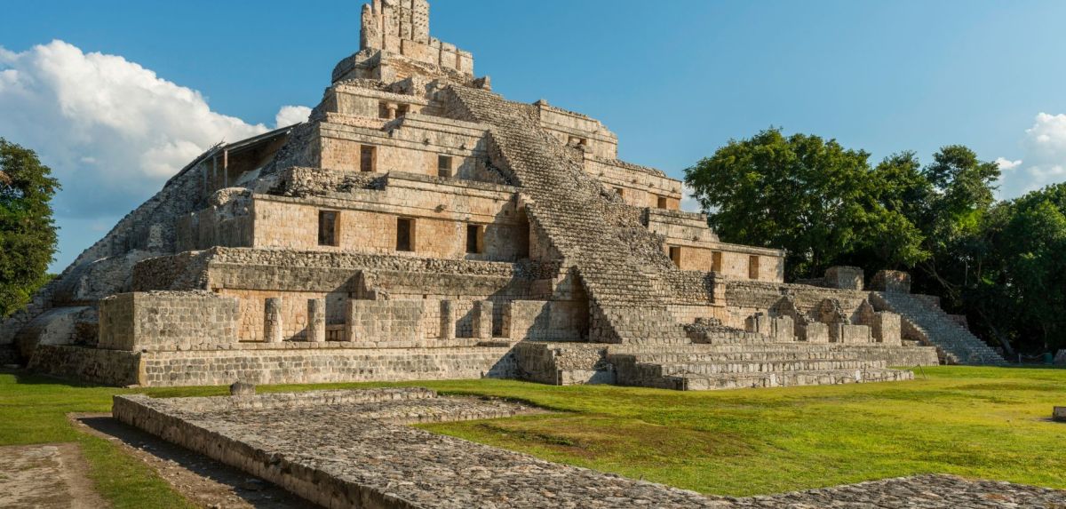 Palast der Mayas.