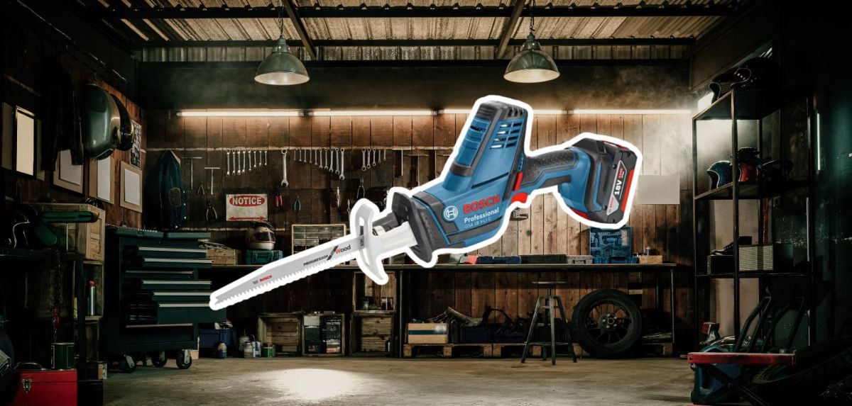 Bosch Akku-Säbelsäge.