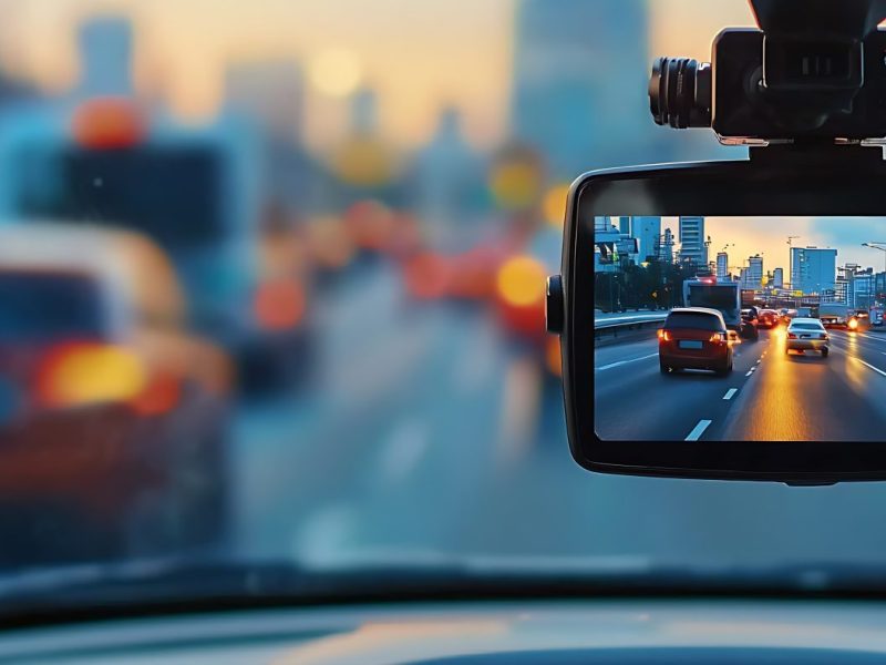 Dashcam im Auto