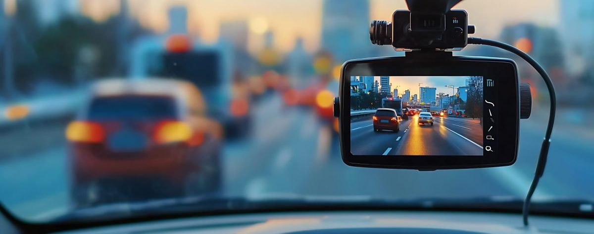 Dashcam im Auto