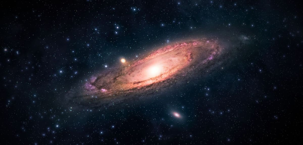 Illustration einer Galaxie