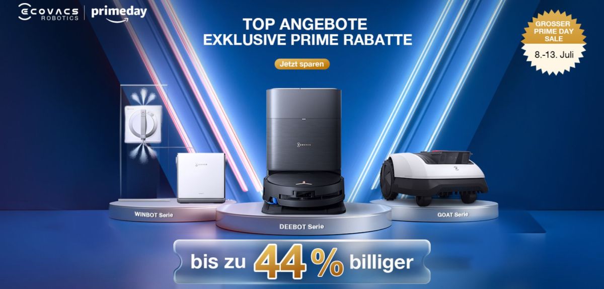 ECOVACS Prime Day-Banner