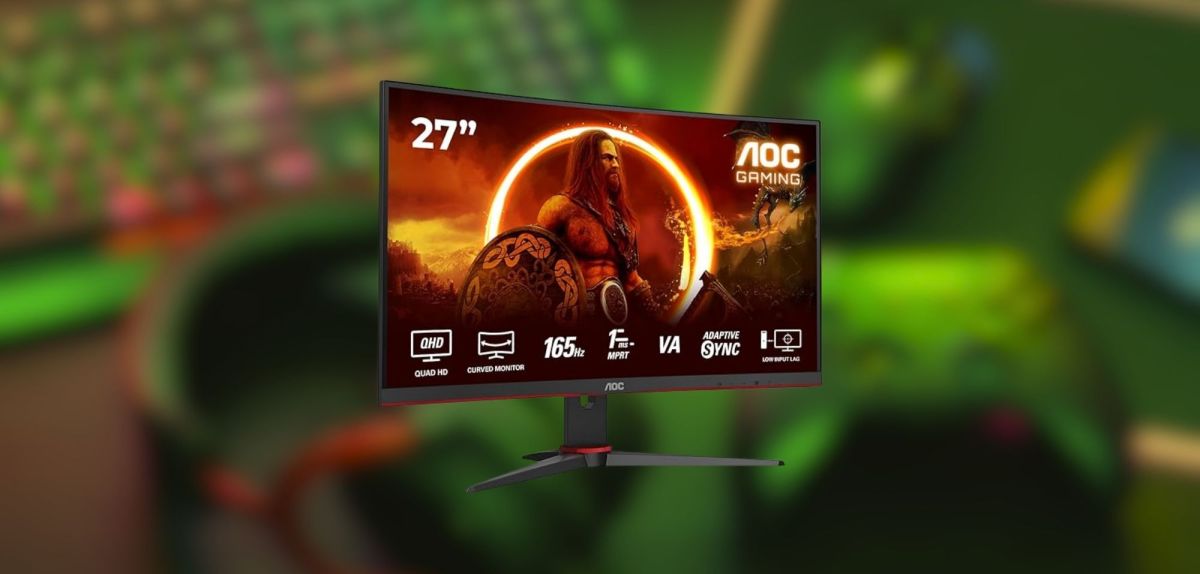 Ein Gaming Monitor der Marke AOC.