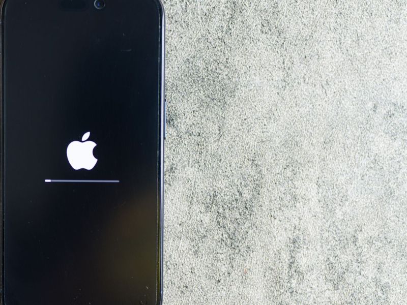 Update wird auf einem iPhone ausgeführt
