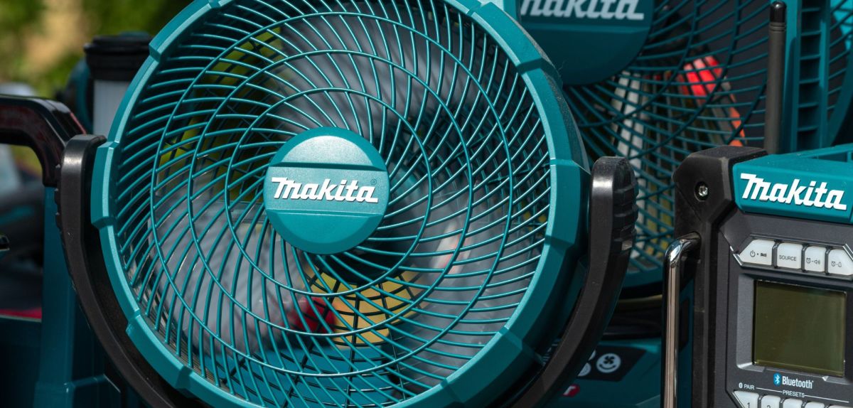 Makita Akku-Ventilator.