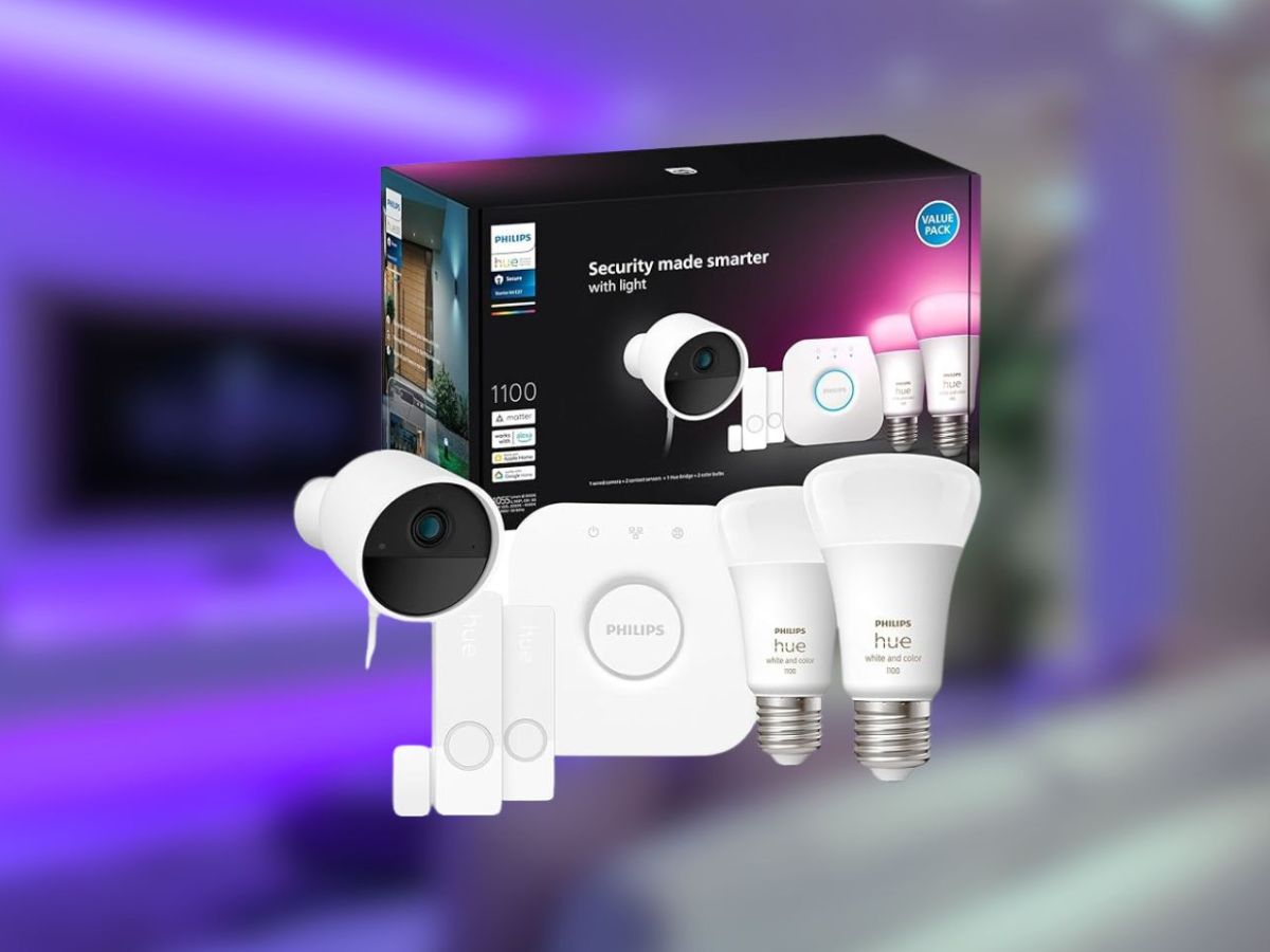Philips Hue Secure Starter-Set im Amazon-Deal: Jetzt mit 14 Prozent Rabatt